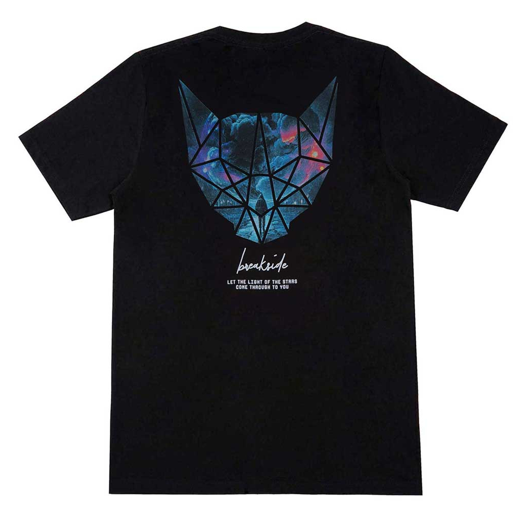 Jual Breakside T-Shirt Let The Light Black Kaos Pria Lengan Pendek ...