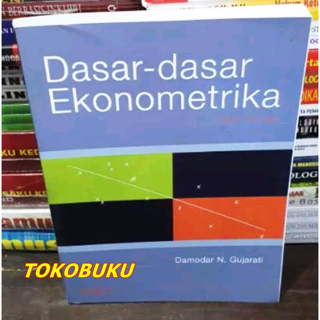Jual Dasar dasar ekonometrika edisi 3 jilid 1 oleh. Damodar N. Gujarati ...