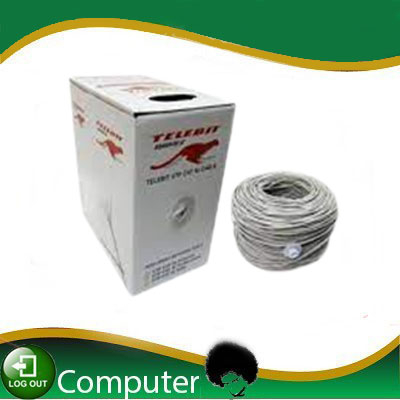 Jual TELEBIT UTP CABLE CAT5E (GOLD) | Shopee Indonesia