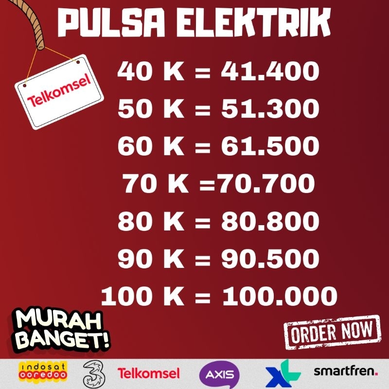 Jual Pulsa Telkomsel Murah | Shopee Indonesia