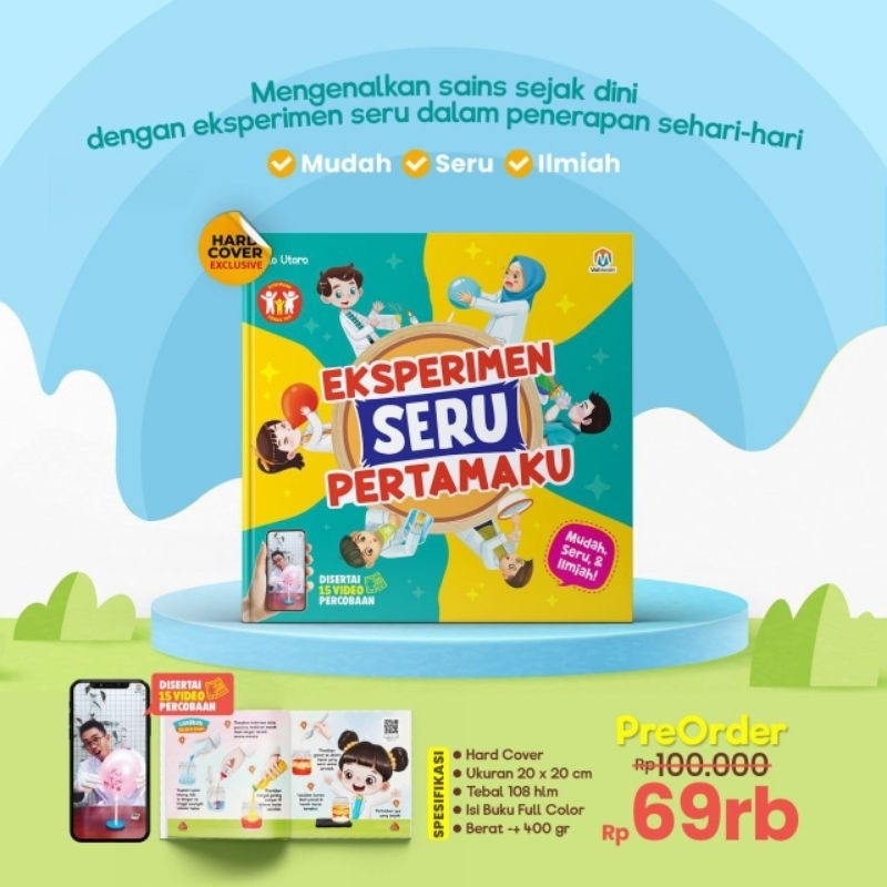 Jual BUKU EKSPERIMEN SERU PERTAMAKU | Shopee Indonesia