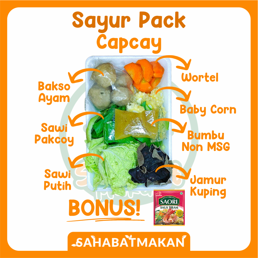 Jual Khusus Instant Sayur Pack Prep Instant Murah Dan Praktis Sahabat Makan Sayur