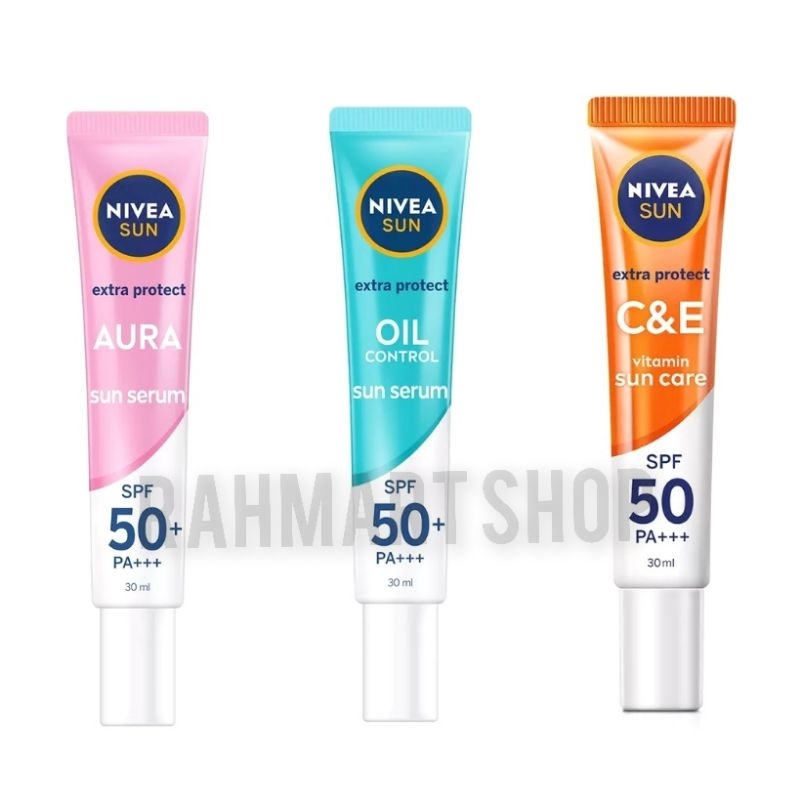 Jual Nivea Sun Face Protection Serum Spf 50 Pa Instant Aura 30ml Oil Control Shopee 9738