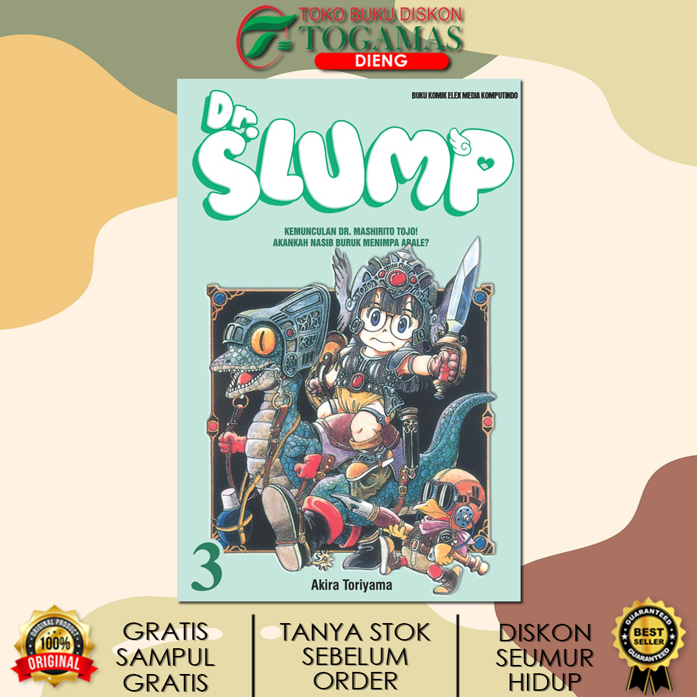 Jual Seri Komik Dr Slump Karya Akira Toriyama Elex Media Komputindo