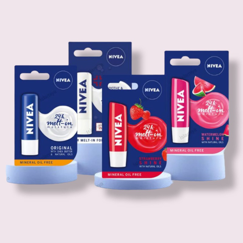 Jual NIVEA LIP CARE 4,8Gr NIVEA LIP BALM Lip ball Shopee Indonesia