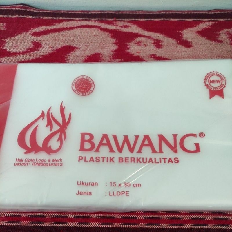 Jual Plastik Pe Bawang Tebal U X Pack Shopee Indonesia