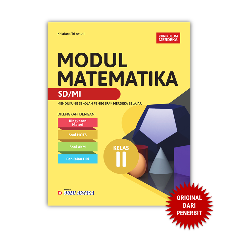 Jual Modul Matematika Kelas II SD MI Kurikulum Merdeka Bumi Aksara ...