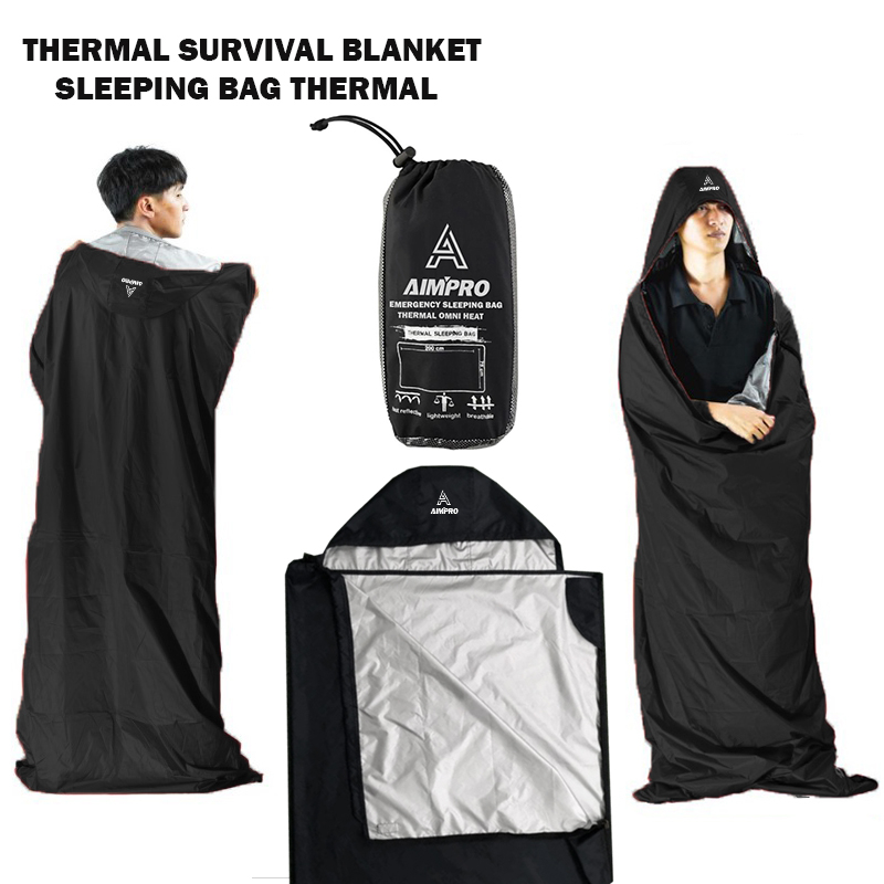 Emergency Blanket Selimut Darurat Thermal Bivvy Survival Kit Sleeping Bag  Thermal