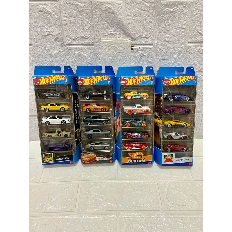 Jual Hot-Wheels-Gift-Pack-Isi-5-Original- Harga Terbaik & Termurah