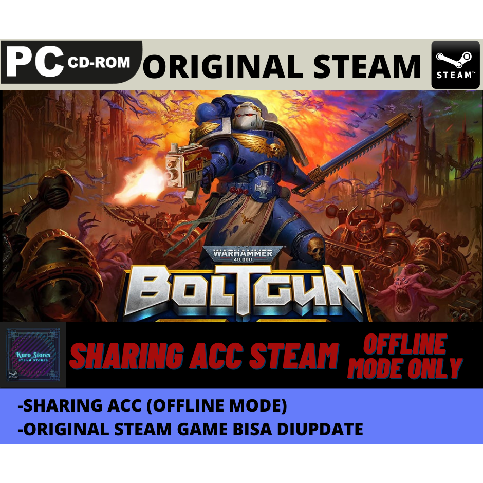 Jual Warhammer 40.000 Boltgun Steam Sharing Original PC Game Shopee