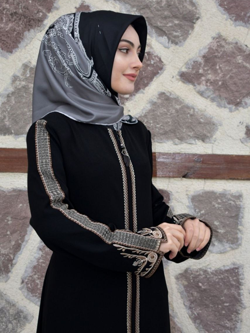 Jual Abaya Bordir