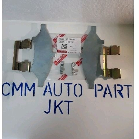 Jual brake pad spring clip plat kuku kampas rem depan grand max 1.3cc 1 ...