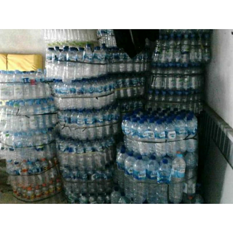 Jual botol aqua bekas sekali pake 600-1500ml | Shopee Indonesia