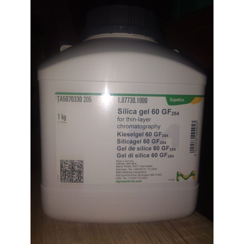 Jual Silica powder GF254 1 Kg for TLC thin layer Chromatography