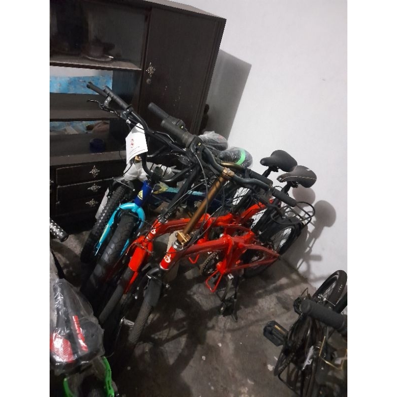 Jual Sepeda Lipat Pocket Rocket Uk 20 Siap Pakai Shopee Indonesia