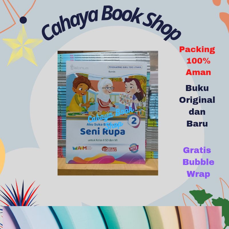Jual Buku Seni Rupa SD Kelas 1,2,3,4,5,6, Kurikulum Merdeka Platinum ...