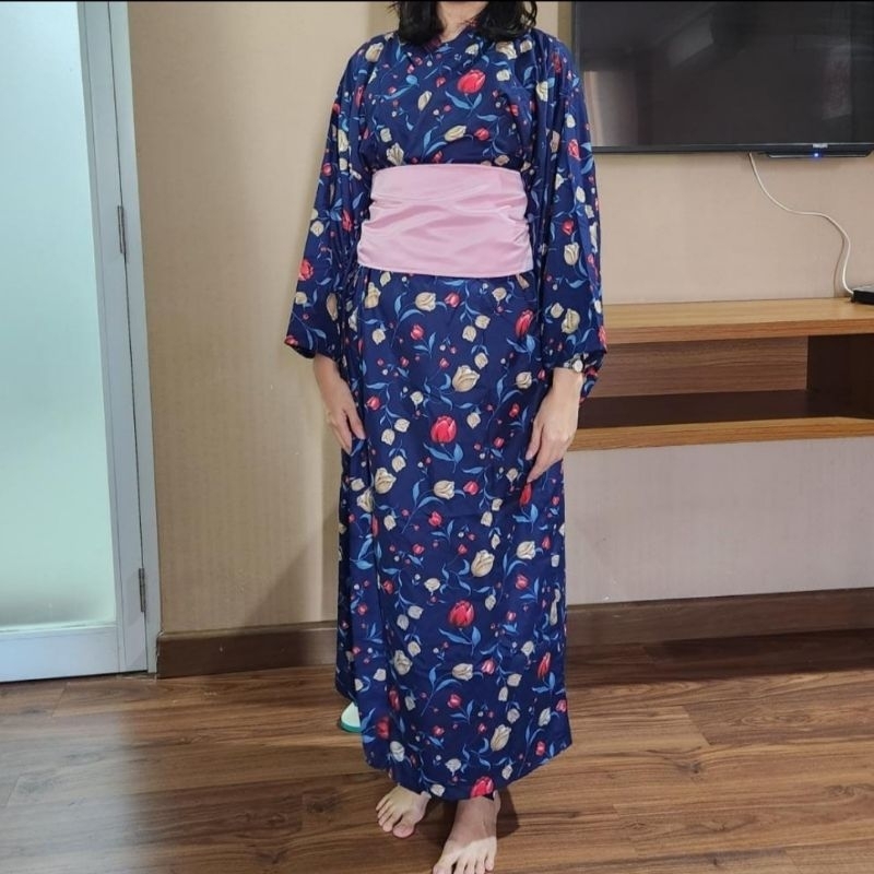 Jual Yukata Kimono Baju Adat Tradisional Jepang Kostum Costume Shopee