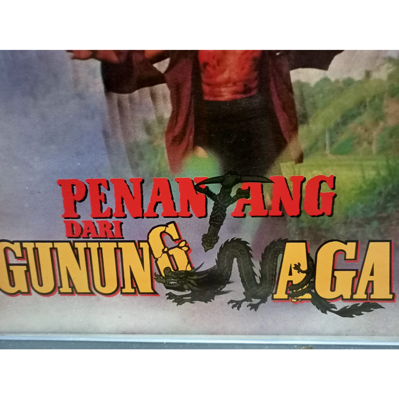 Jual Poster Film Bioskop Jadul Penantang dari Gunung Naga | Shopee