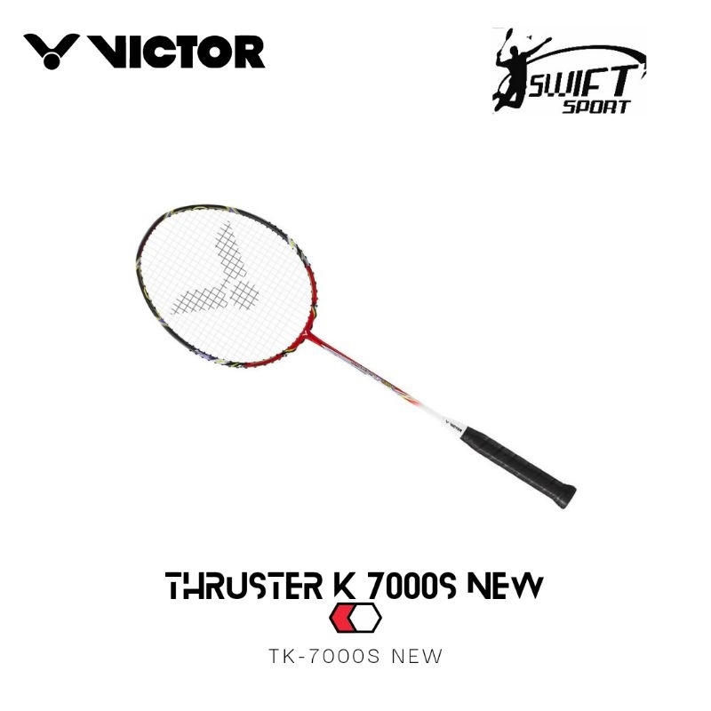 Raket Badminton Victor Thruster K 7000S New / TK-7000S New / TK 7000 S New