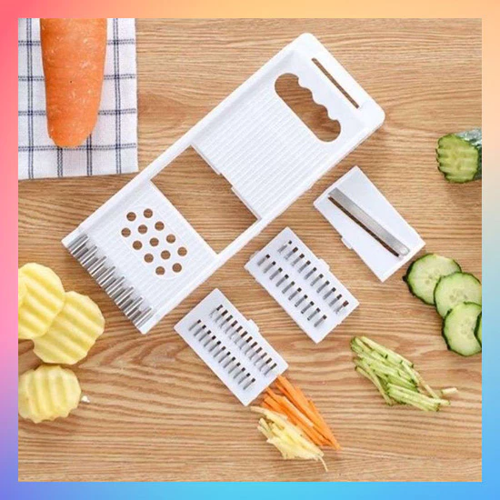 Parutan Multifungsi 4 In 1 Irisan Buah Sayur