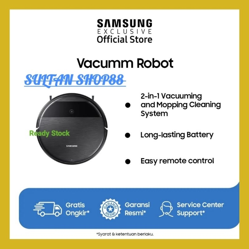 Jual Samsung Vacuum Robot Smart 2 In 1 VR05R5050WK/SE l Vacuum Cleaner