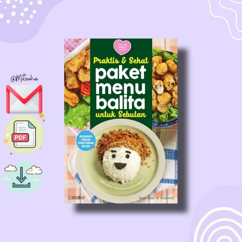 Jual ꒰𝐁. 𝐈𝐍𝐃𝐎𝐍𝐄𝐒𝐈𝐀꒱ Praktis & Sehat Paket Menu Balita Untuk Sebulan ...