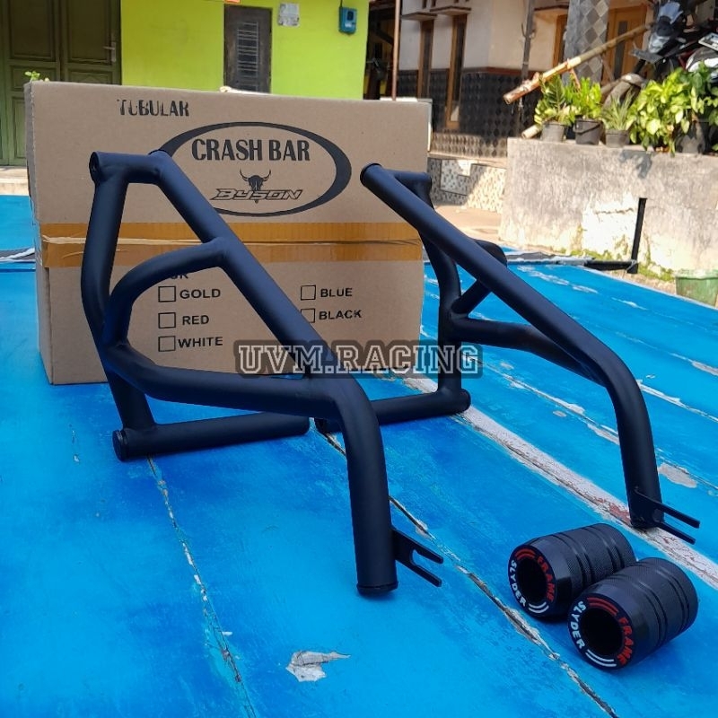 Jual Tubular Crashbar YAMAHA BYSON Tubular Byson Karbu / Fi Tubular ...