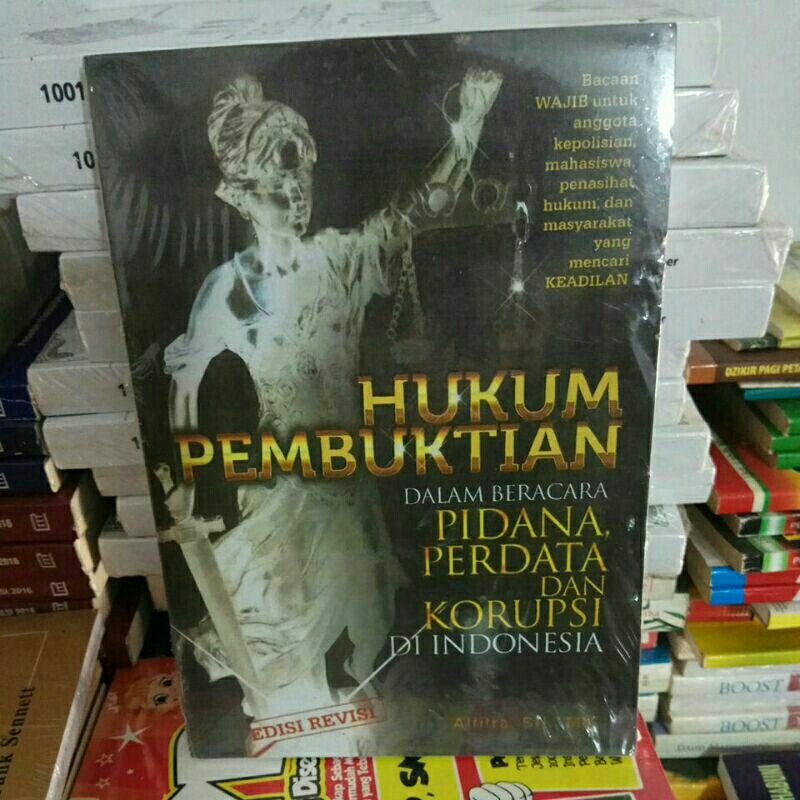 Jual Buku Hukum Pembuktian Dalam Beracara Pidana Perdata Dan Korupsi Di