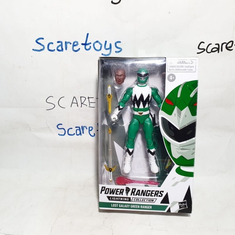 Jual Lightning Collection Power Rangers Lost Galaxy green ranger Hijau ...