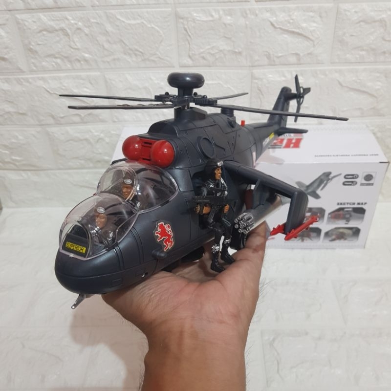 Jual Mainan Helikopter Black Hawk Bump N Go - Mainan Pesawat Helikopter ...