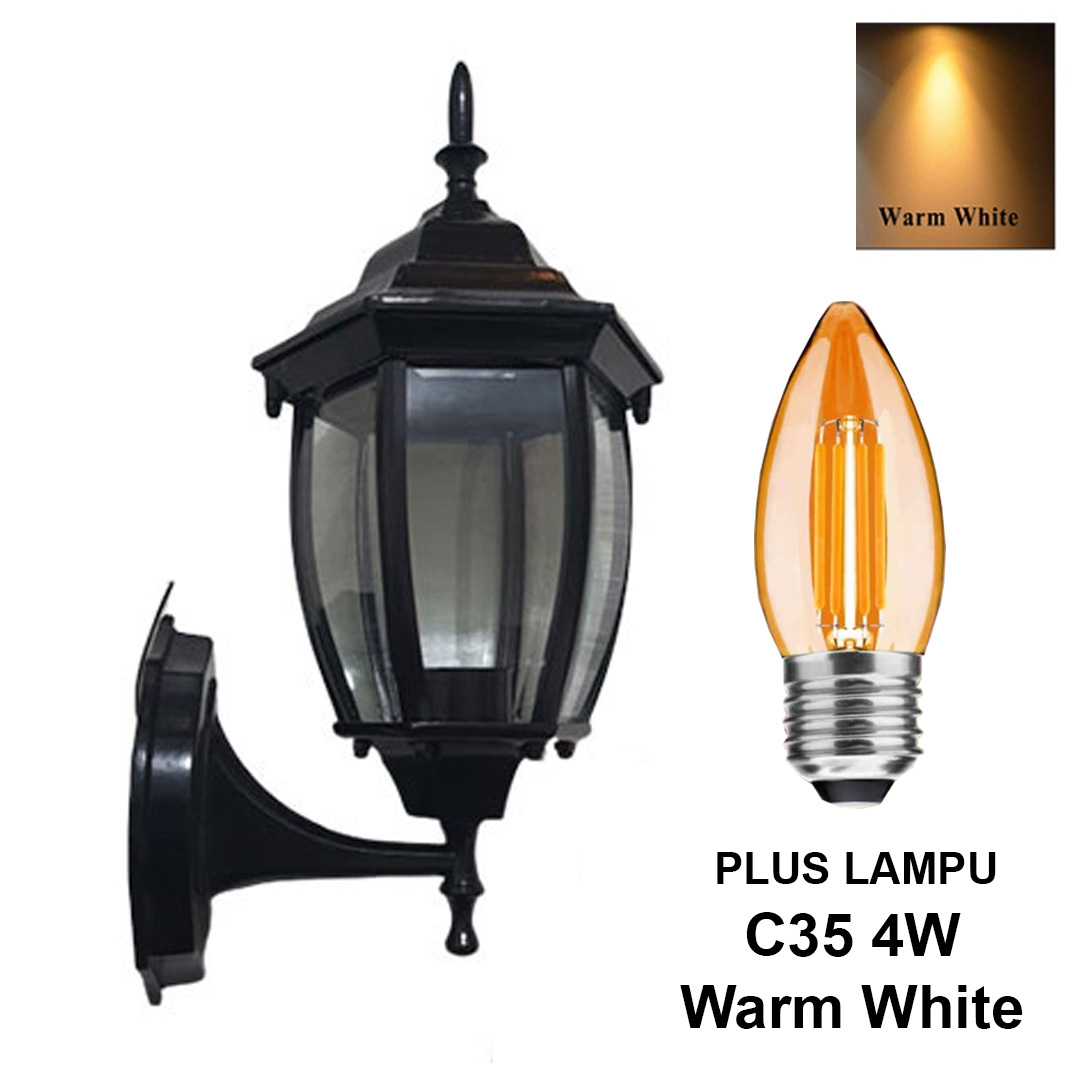 Jual Lampu Dinding Outdoor Model Vintage Klasik | Shopee Indonesia