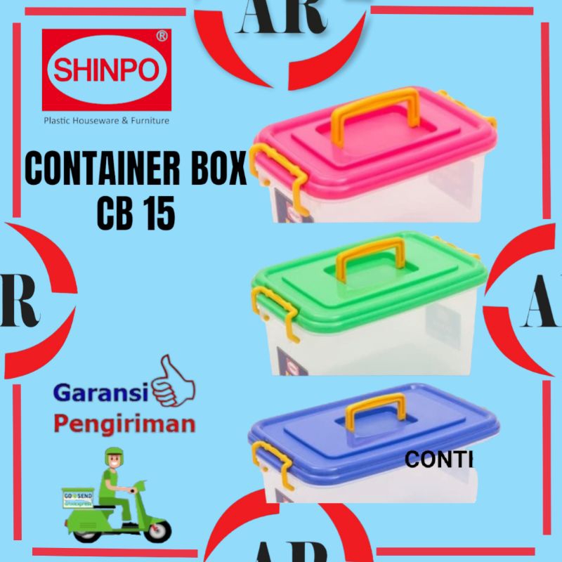 Jual SHINPO HANDY CONTAINER BOX 133-2 / CB 15 | Shopee Indonesia