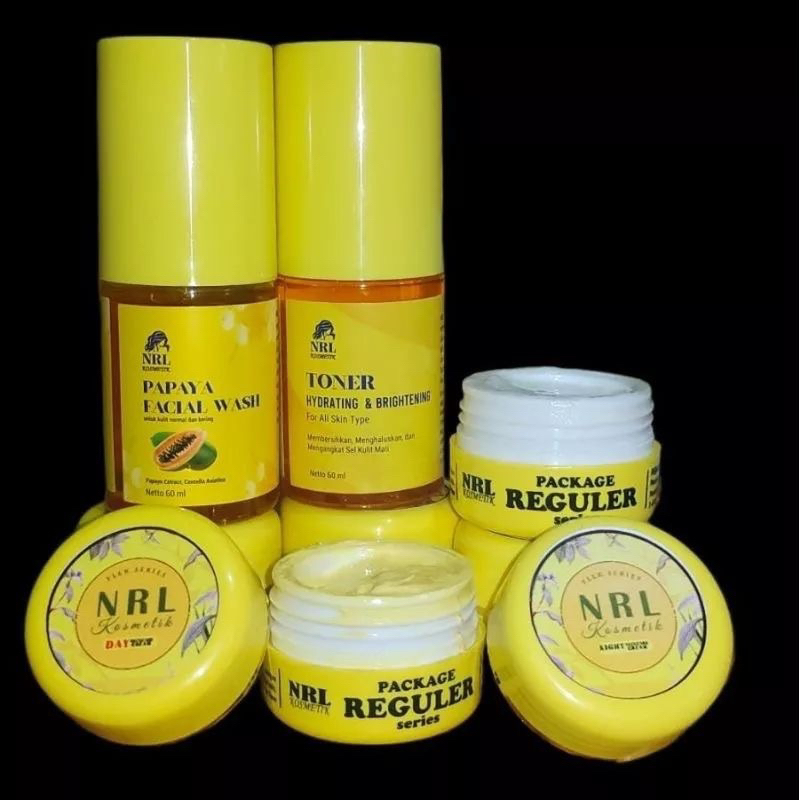 Jual Nrl Kosmetik Original Paket Eknomis Kemasan Baru Glowing Acne Flek