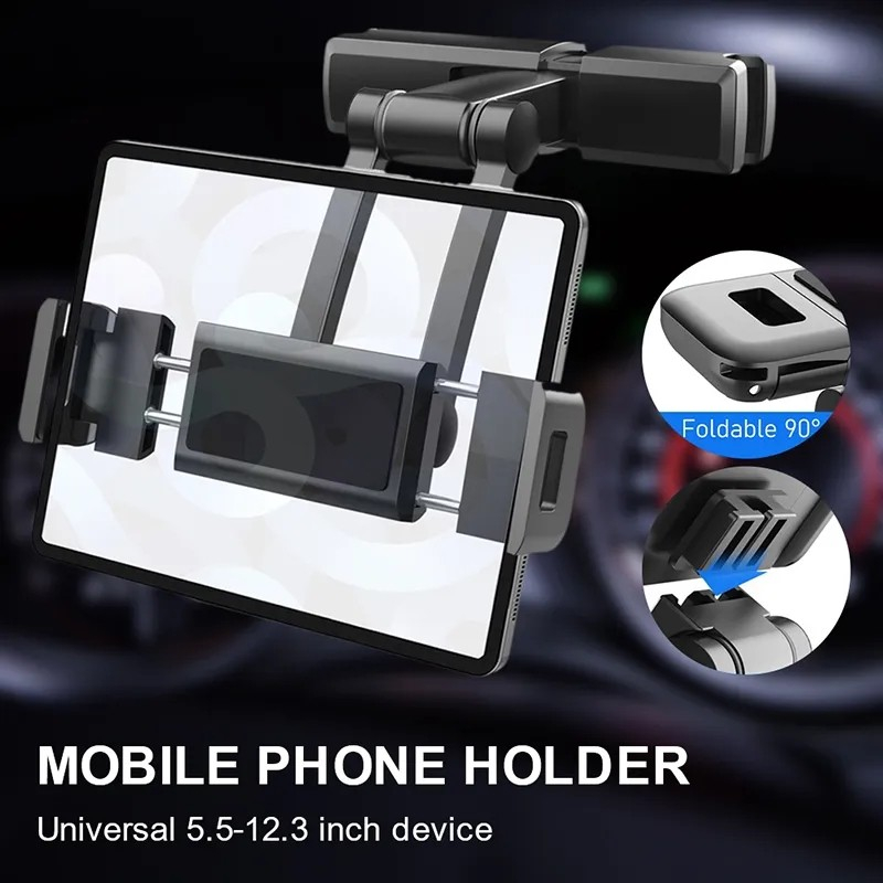 Jual Car Headrest Holder Ipad Tablet Hp Stand Holder Jok Mobil Universal Shopee Indonesia