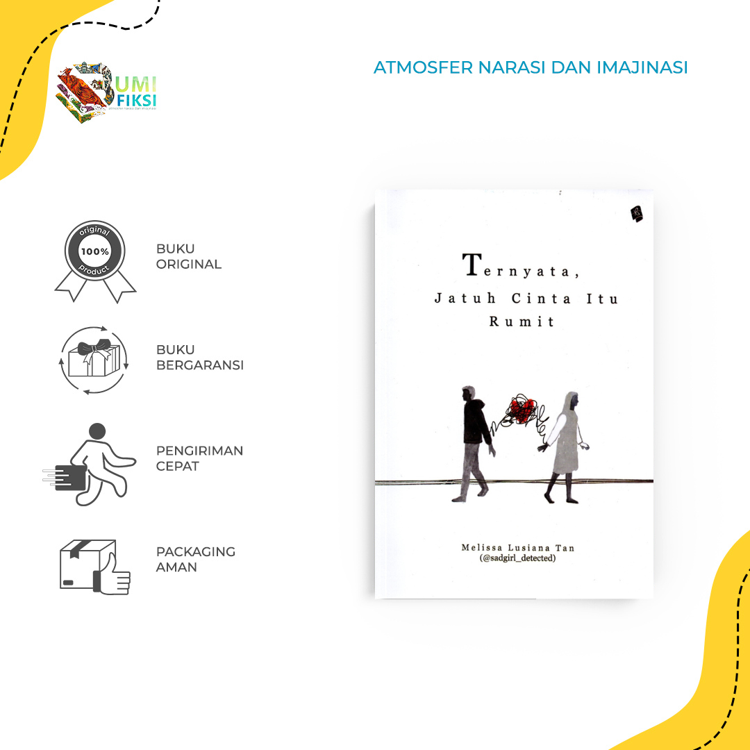 Jual Buku Motivasi Ternyata, Jatuh Cinta Itu Rumit - Melissa Lusiana ...