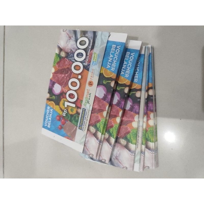Jual Voucher Fisik Map, Eraspace, Ismaya, Boga, Shell, Hypermart ...