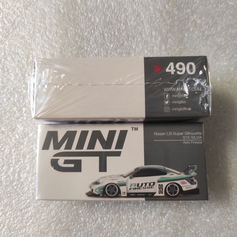 Jual MINI GT 490 LB-SUPER SILHOUETTE WORKS - NISSAN S15 SILVIA