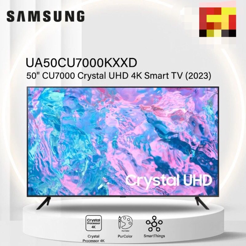 Jual Samsung 50CU7000 LED TV 50 Inch Crystal UHD 4K Smart TV CU7000 ...