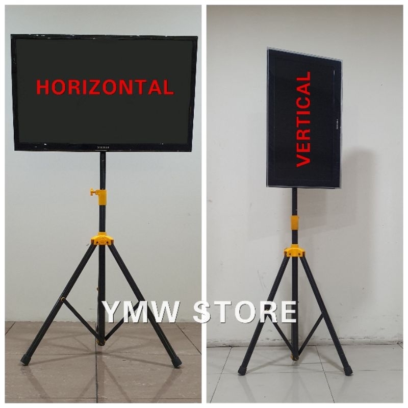 Jual Stand Standing Bracket Tv Tripod Tv Lcd Led Yellow Shopee Indonesia