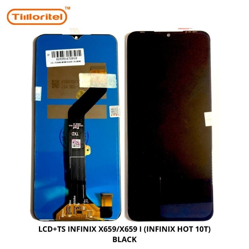 Jual LCD + TS INFINIX X659 / X659 I (INFINIX HOT 10T) BLACK | Shopee ...