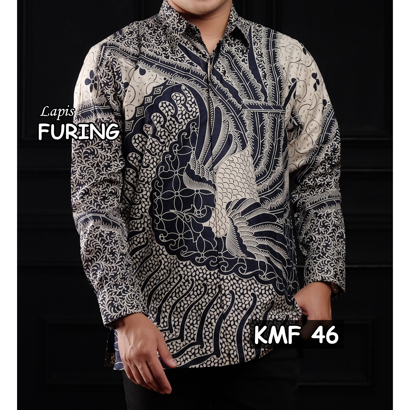 Jual Kmf Kemeja Furing Batik Furing Premium Lengan Panjang Shopee Indonesia