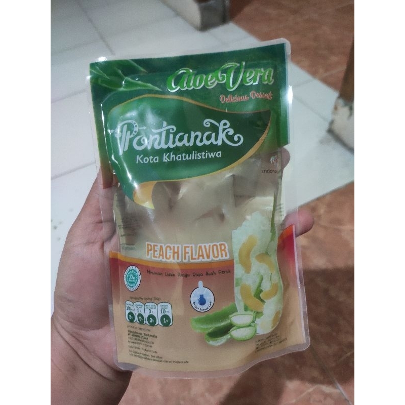 Jual Aloevera inaco rasa peach / leci | Shopee Indonesia
