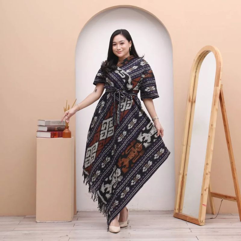 Model baju tenun outlet ikat modern