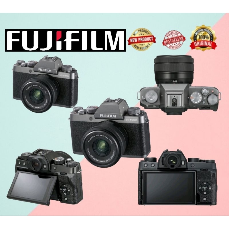 Jual FUJIFILM XT100 KIT 1545MM/KAMERA FUJIFILM XT100 KIT 1545 MM OIS