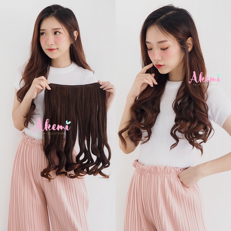 Jual HAIRCLIP AKEMI BIGLAYER - BLOW WAVE 50cm [ rambut palsu wanita ...