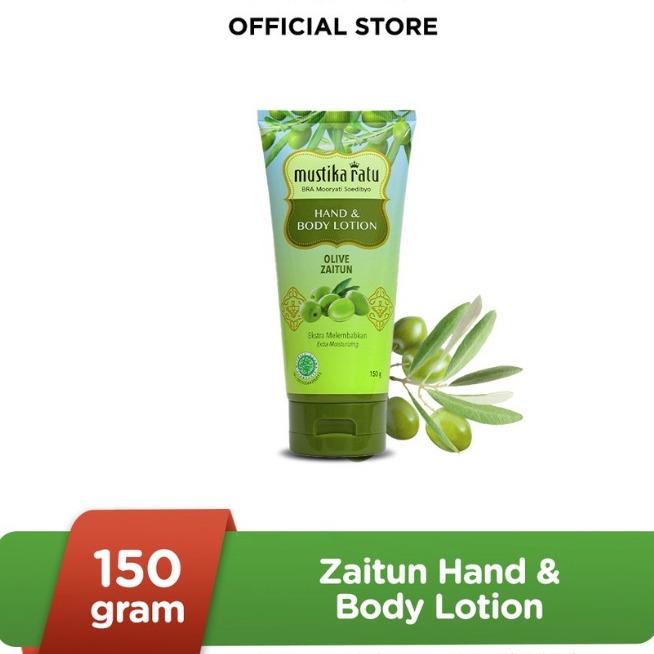 Jual Mustika Ratu Zaitun Hand & Body Lotion 150 gr BEST SELLER Shopee
