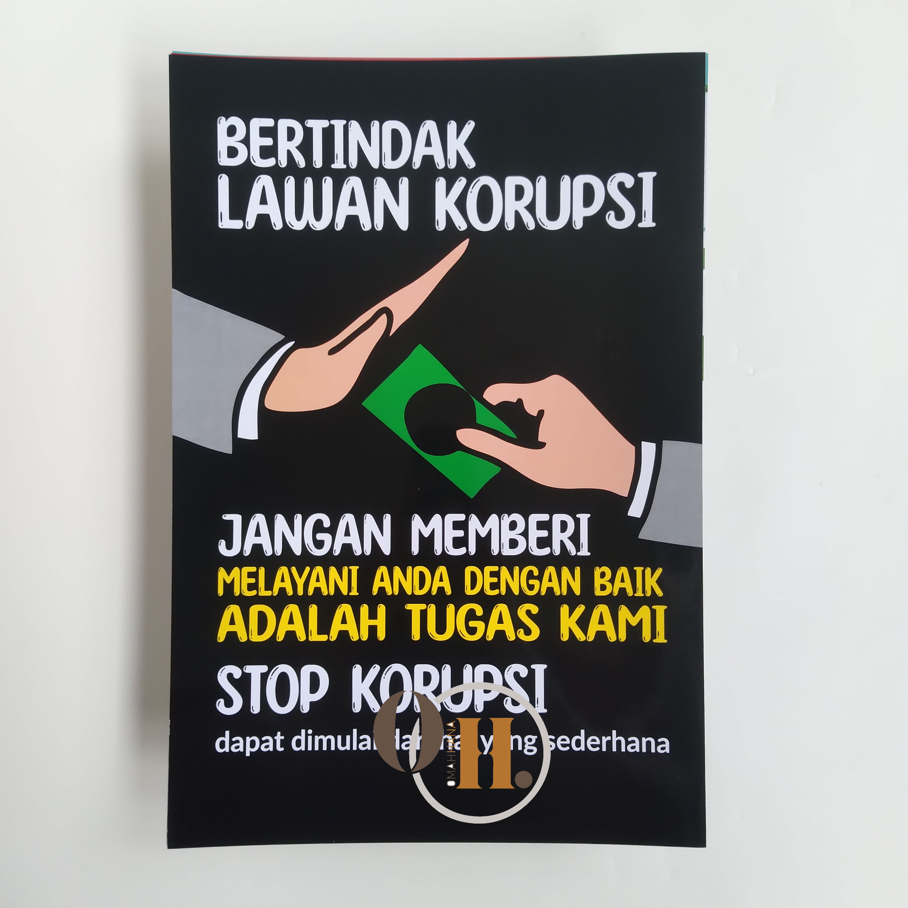 Jual Poster Bertindak Lawan Korupsi - Poster Korupsi - Poster Anti