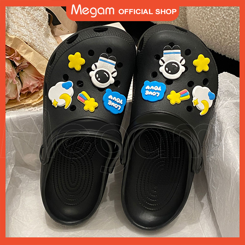 Jual Megam Sandal Jelly Slop Wanita Sandal Kodok Wanita Sandal Baim ...
