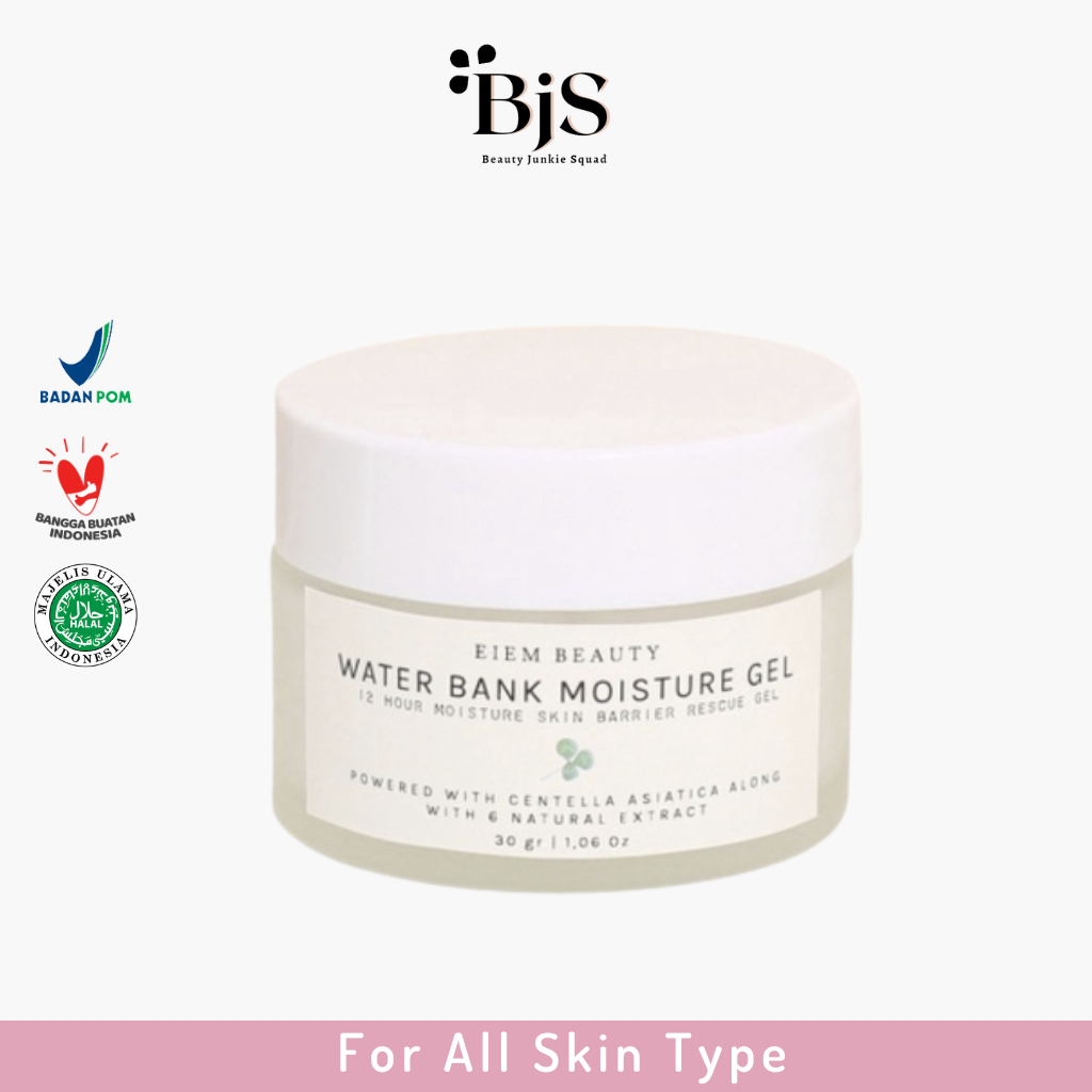 Jual Eiem Beauty Water Bank Moisturizer 30gr Shopee Indonesia