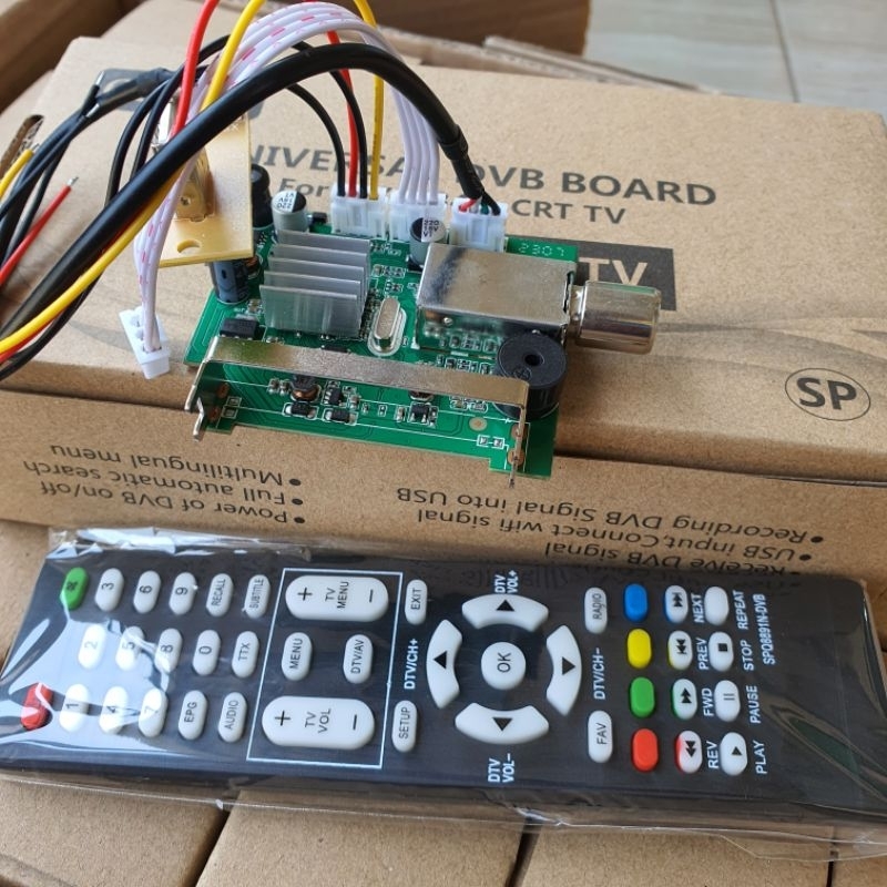 Jual Tuner Tv Digital Universal Dvb T Board Shopee Indonesia